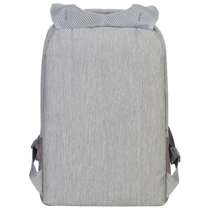 Rivacase Zaino Antifurto per Notebook 15.6'' Grigio Chiaro