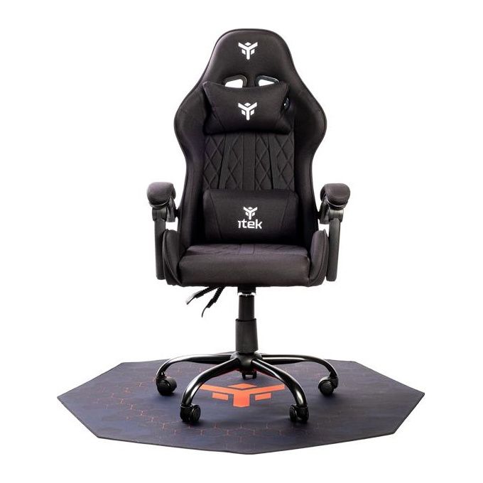 ITek ITDGAMDRYA01 Tappeto Ottagonale per Sedie Gaming 1200x1200x3mm