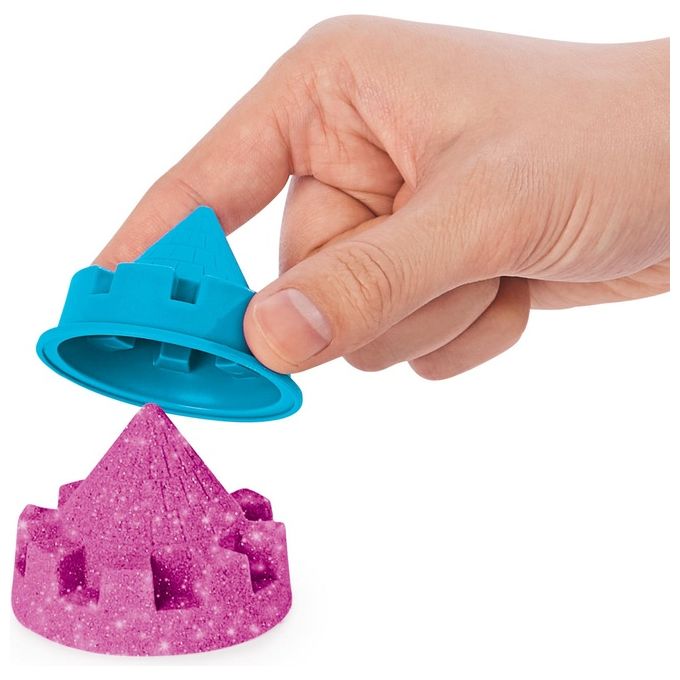 Kinetic Sand Castello di Sabbia Glitterata