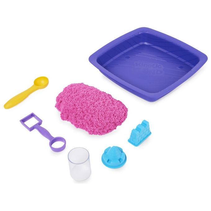 Kinetic Sand Castello di Sabbia Glitterata