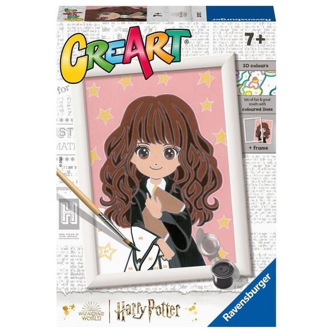 Ravensburger Creart Dipingere con i Numeri Harry Potter Serie E Hermione