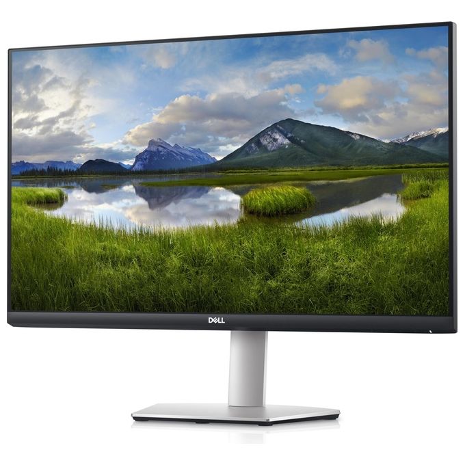 DELL Monitor 27'' LED IPS S2722DC USB-C 27'', QHD (2560x1440) schermo PC, 75Hz, IPS, 4ms, AMD FreeSync, 99% sRGB, Altoparlanti incorporati, USB-C, 2x HDMI, 2x USB, 3 anni di garanzia, Argento