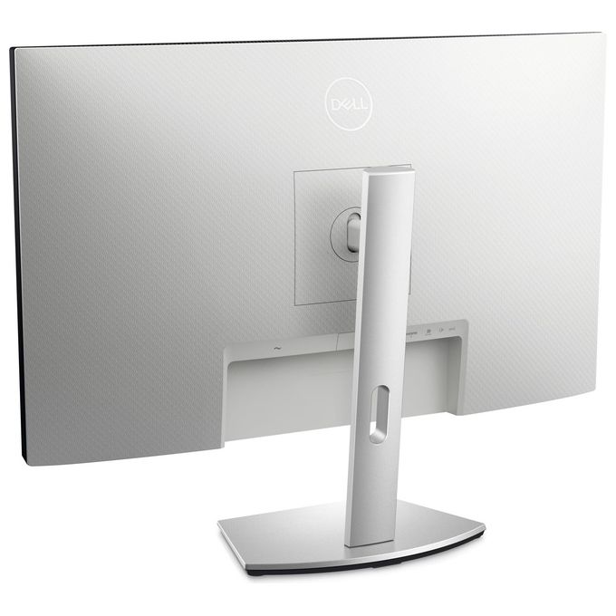 DELL Monitor 27'' LED IPS S2722DC USB-C 27'', QHD (2560x1440) schermo PC, 75Hz, IPS, 4ms, AMD FreeSync, 99% sRGB, Altoparlanti incorporati, USB-C, 2x HDMI, 2x USB, 3 anni di garanzia, Argento
