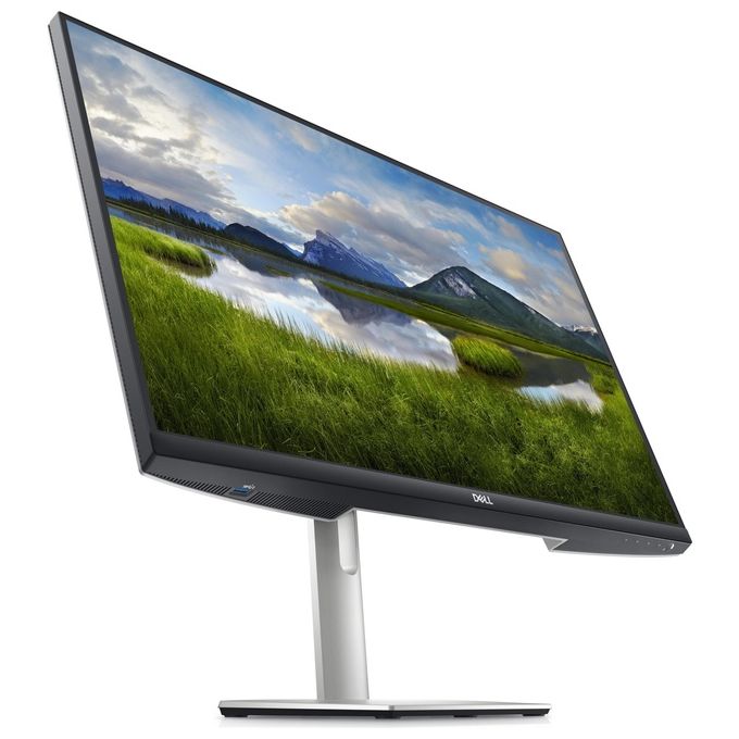 DELL Monitor 27'' LED IPS S2722DC USB-C 27'', QHD (2560x1440) schermo PC, 75Hz, IPS, 4ms, AMD FreeSync, 99% sRGB, Altoparlanti incorporati, USB-C, 2x HDMI, 2x USB, 3 anni di garanzia, Argento