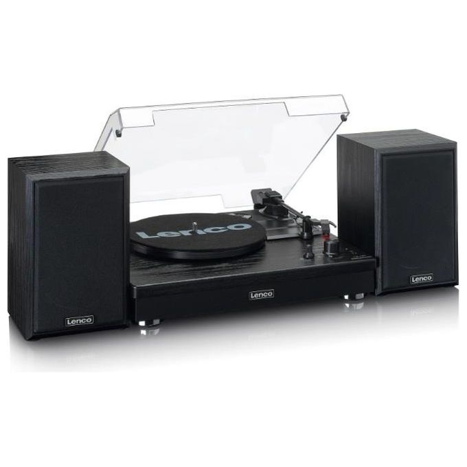 Lenco Ls-101 Giradischi Black