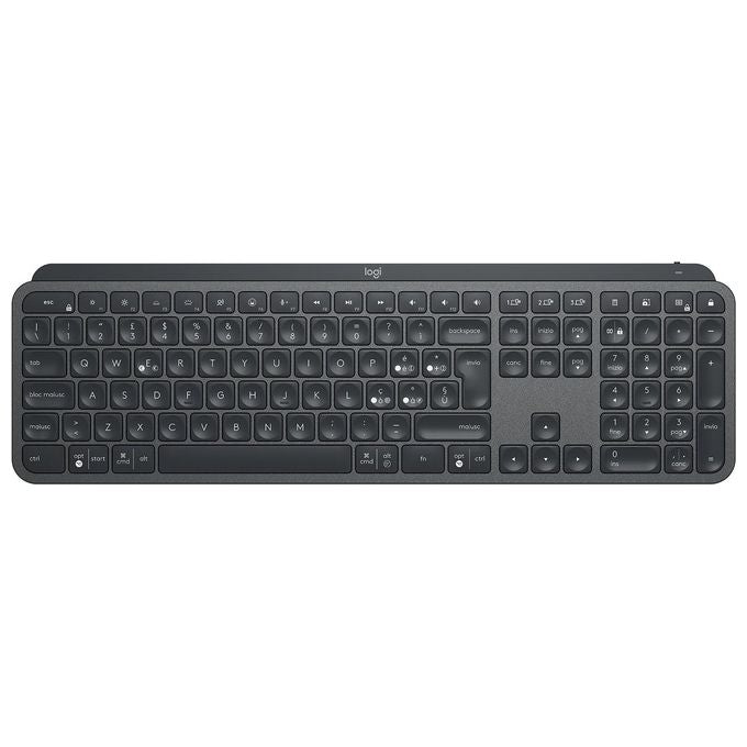 Logitech Mx Keys For Business Tastiera Rf Senza Fili + Bluetooth Italiano Grafite