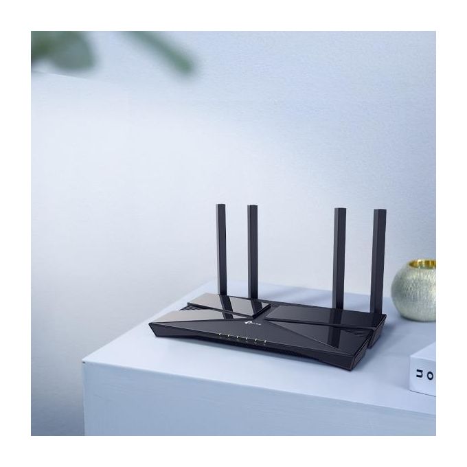 TP-Link Archer AX23 Router WiFi 6 Dual-Band AX1800Mbps 5 porte Gigabit Tecnologia Beamforming TP-Link HomeShield OneMesh Tether App Compatibile con Alexa