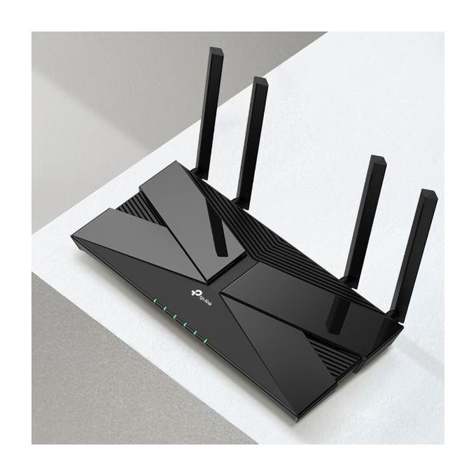 TP-Link Archer AX23 Router WiFi 6 Dual-Band AX1800Mbps 5 porte Gigabit Tecnologia Beamforming TP-Link HomeShield OneMesh Tether App Compatibile con Alexa