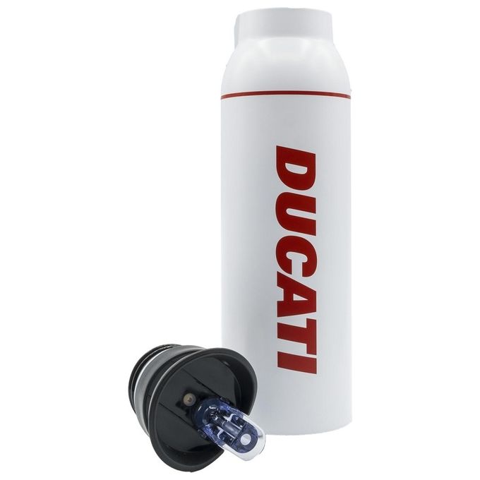Ducati DUC-URB-BOT-W Urban Borraccia Termica Acciaio Inox Isolamento Doppia Parete Freddo 24h Caldo 12h colore Bianco