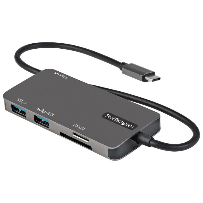StarTech.com Adattatore Multiporta Usb C da Usb-C a 4K Hdmi Cavo Integrato da 30cm