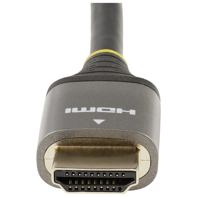 StarTech.com Cavo Hdmi 2.0 4k da 1mt Cavo Premium Hdmi Ultra Hd 4k 60hz ad Alta Velocita' con Ethernet Hdr10