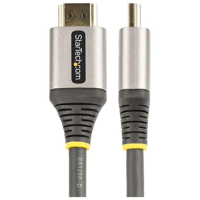 StarTech.com Cavo HDMI 2.0 Premium Certificato 50cm 4K 60Hz Ultra HD ad Alta Velocita' con Ethernet