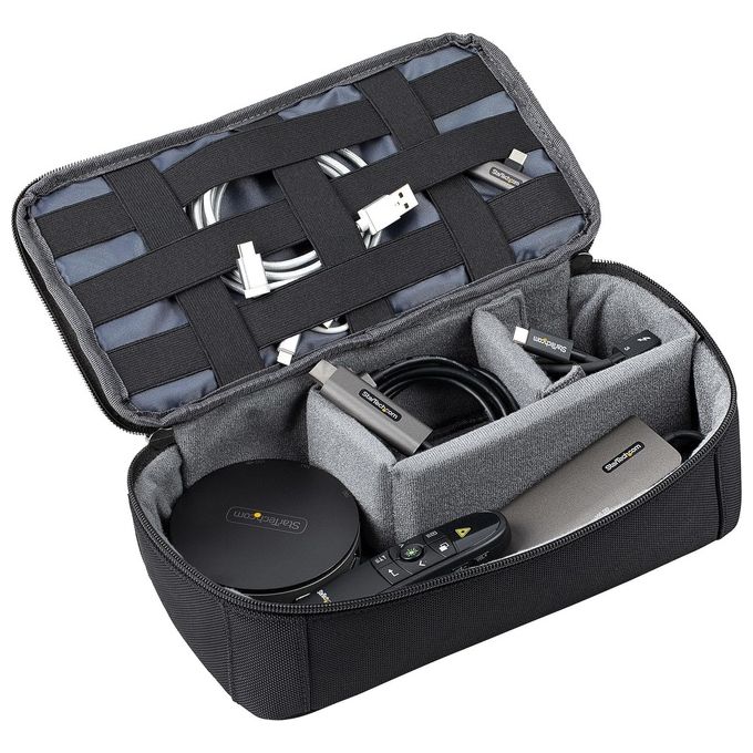 StarTech.com Zaino per Laptop 17.3'' con Custodia per Accessori Rimovibile
