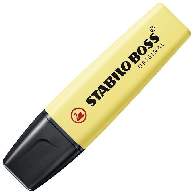 Evidenziatore - STABILO BOSS ORIGINAL Desk-Set - 15 Colori assortiti 9 Neon + 6 Pastel