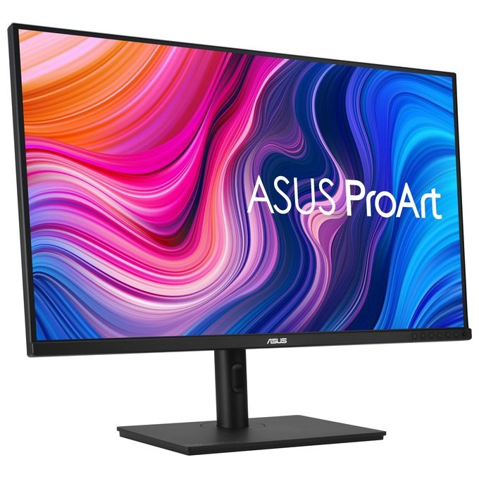 ASUS ProArt PA328CGV Monitor Professionale 32”, WQHD (2560x1440), USB-C, IPS, 165Hz, 100percento sRGB-Rec.709, Precisione colore DeltaE  2, VESA DisplayHDR 600, FreeSync Premium Pro, Regolabile, Nero