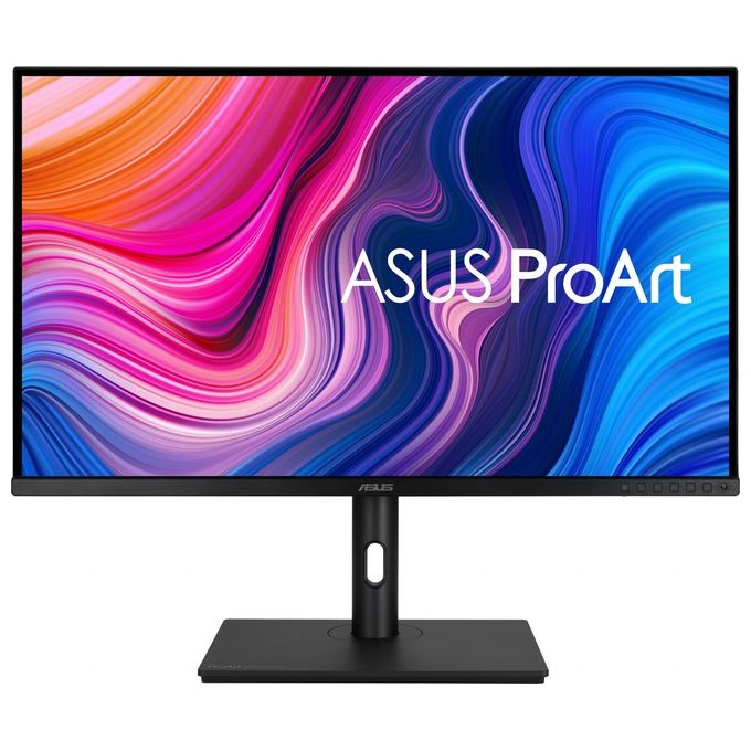 ASUS ProArt PA328CGV Monitor Professionale 32”, WQHD (2560x1440), USB-C, IPS, 165Hz, 100percento sRGB-Rec.709, Precisione colore DeltaE  2, VESA DisplayHDR 600, FreeSync Premium Pro, Regolabile, Nero