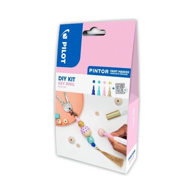 Pilot Set Fai da Te Kit Pintor Portachiavi