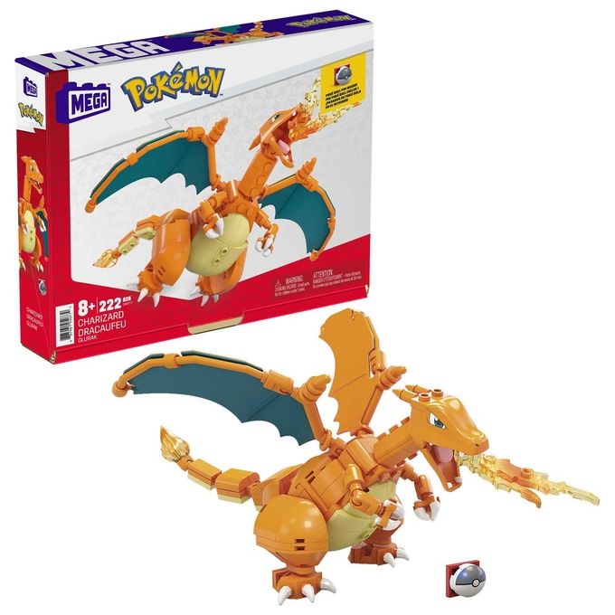 Mega Bloks Construx Costruzioni Pokemon Charizard