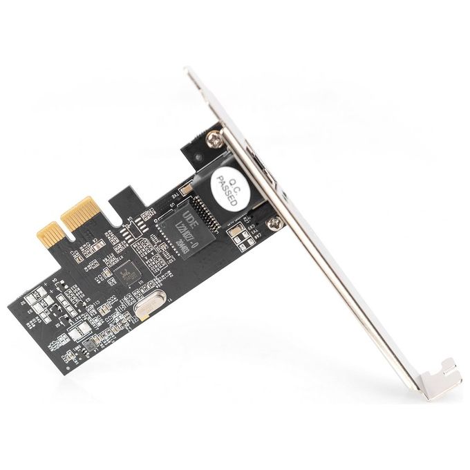 Digitus Scheda di Rete Gigabit Ethernet Pci Express 2.5g 4 Velocita'