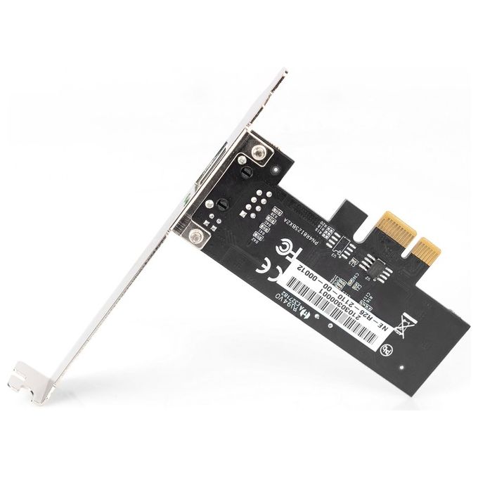 Digitus Scheda di Rete Gigabit Ethernet Pci Express 2.5g 4 Velocita'