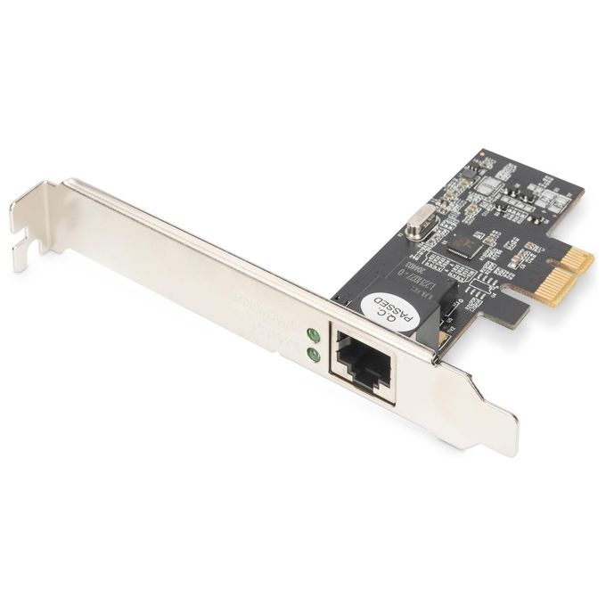 Digitus Scheda di Rete Gigabit Ethernet Pci Express 2.5g 4 Velocita'