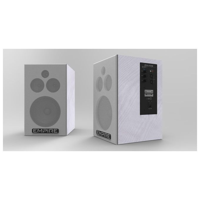 Empire Hs290 Speaker 290'' 80-20k Hz Rca Xlr Balanced White