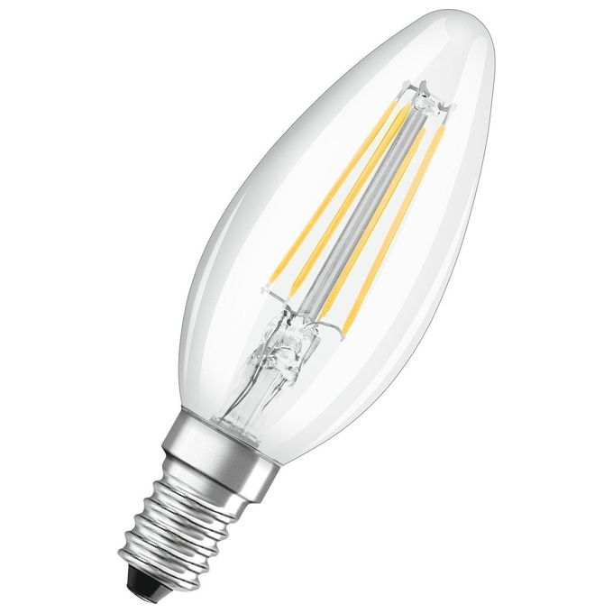 Osram Led Retrofit Classic B Lampadina Led E14 Bianco Caldo 2700 K 4W