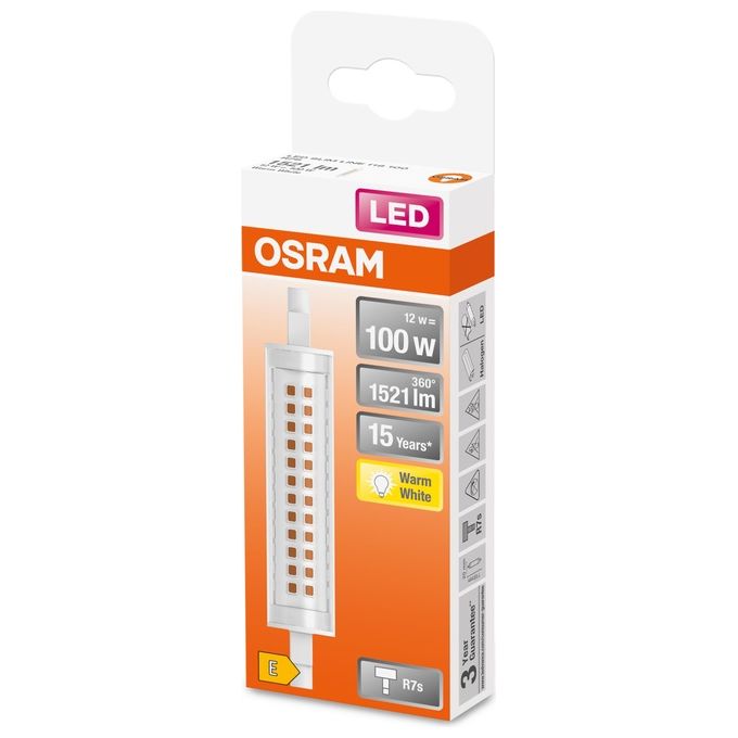 Osram Lampada a Tubo LED con Base R7s Slim Line