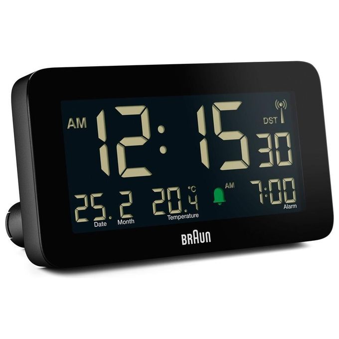 Braun BC10 DCF-B Sveglia Radiocontrollata Nero