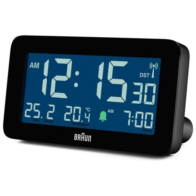 Braun BC10 DCF-B Sveglia Radiocontrollata Nero