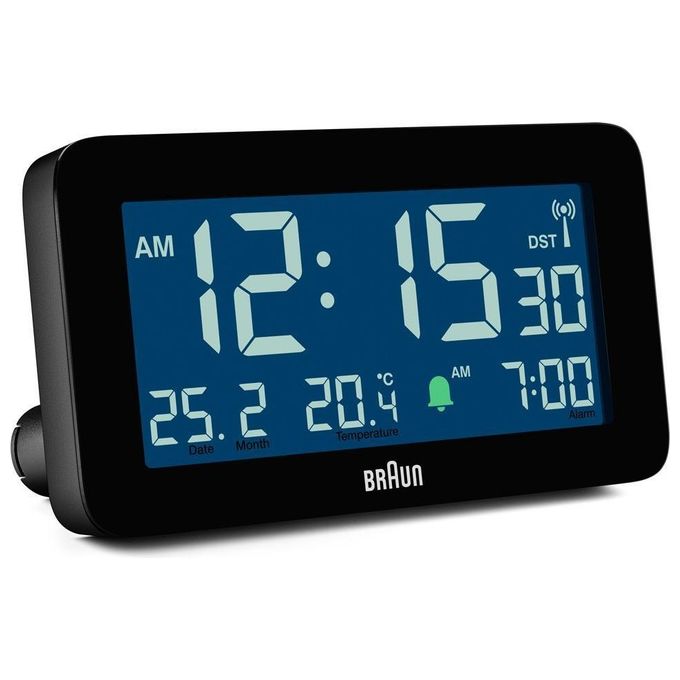 Braun BC10 DCF-B Sveglia Radiocontrollata Nero