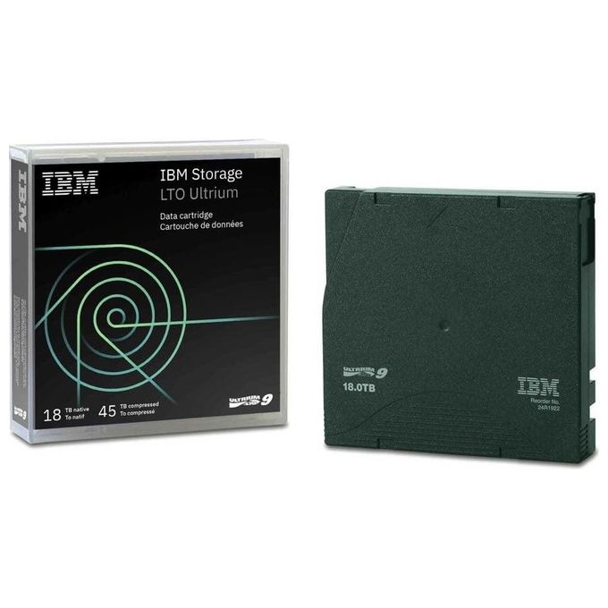 IBM 02XW568 Supporto di Archiviazione di Backup Nastro Dati Vuoto 18Tb Lto
