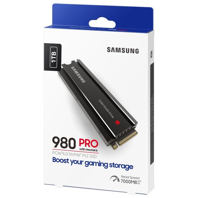 Samsung 980 PRO M.2 1000Gb PCI Express 4.0 V-NAND MLC NVMe