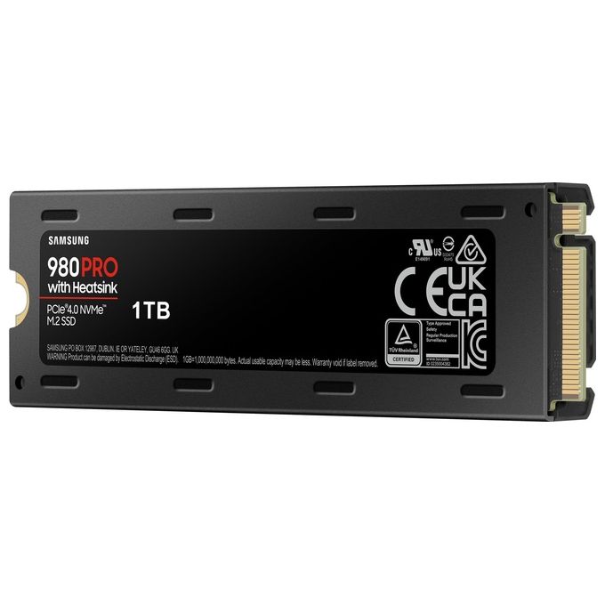 Samsung 980 PRO M.2 1000Gb PCI Express 4.0 V-NAND MLC NVMe
