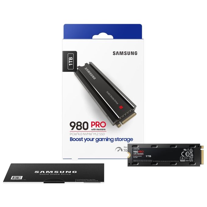 Samsung 980 PRO M.2 1000Gb PCI Express 4.0 V-NAND MLC NVMe