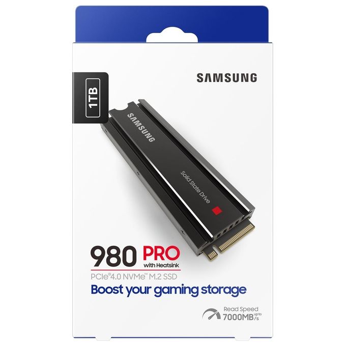 Samsung 980 PRO M.2 1000Gb PCI Express 4.0 V-NAND MLC NVMe
