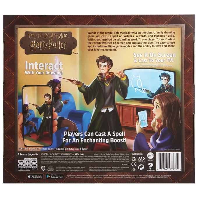 Mattel Games Pictionary Air Harry Potter