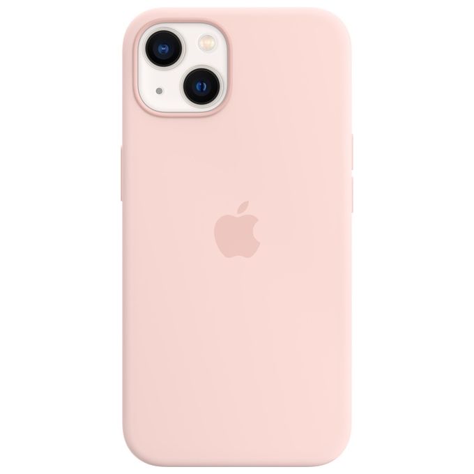 Apple Custodia MagSafe in Silicone per iPhone 13 Rosa Creta