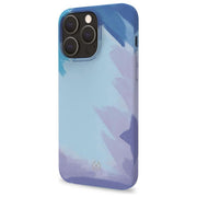 Celly Watercolor Cover per iPhone 13 Pro Blu
