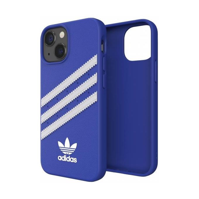 Adidas Samba Cover per iPhone 13 Mini Blu-Bianco