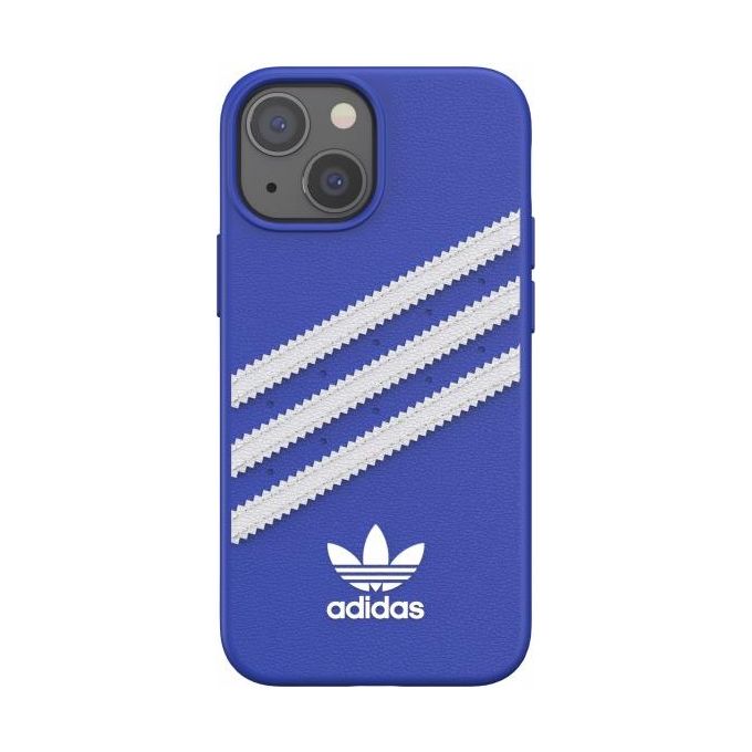 Adidas Samba Cover per iPhone 13 Mini Blu-Bianco