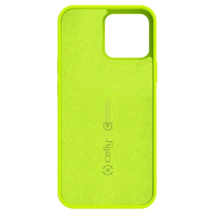Celly Cromo Fluo Cover per iPhone 13 Giallo