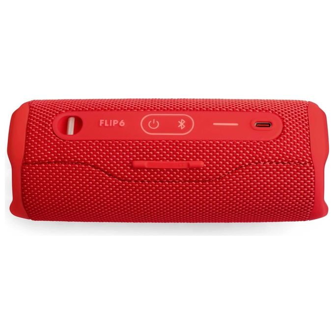JBL Flip 6 Speaker Bluetooth Portatile Cassa Altoparlante Impermeabile e Antipolvere IPX67 Compatibile con JBL PartyBoost Rosso