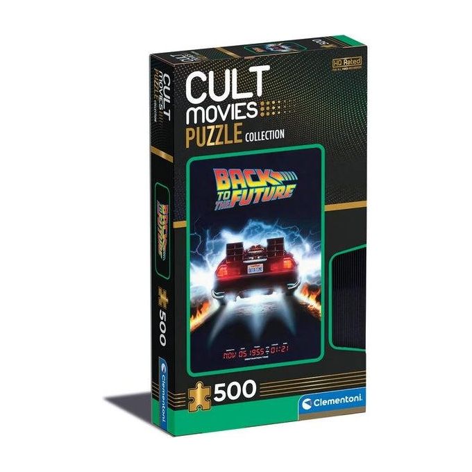 Clementoni Puzzle da 500 Pezzi Cult Movies: Ritorno al Futuro