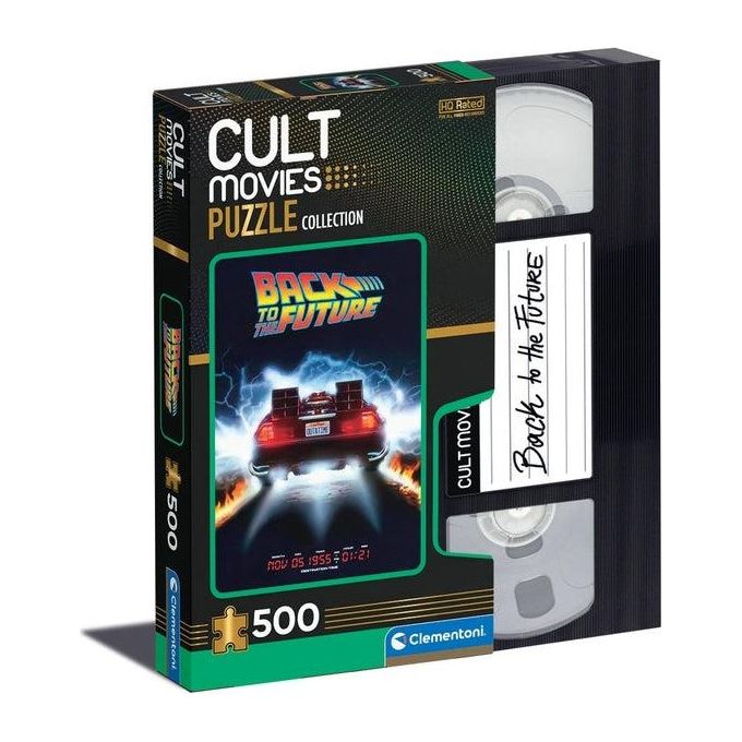 Clementoni Puzzle da 500 Pezzi Cult Movies: Ritorno al Futuro