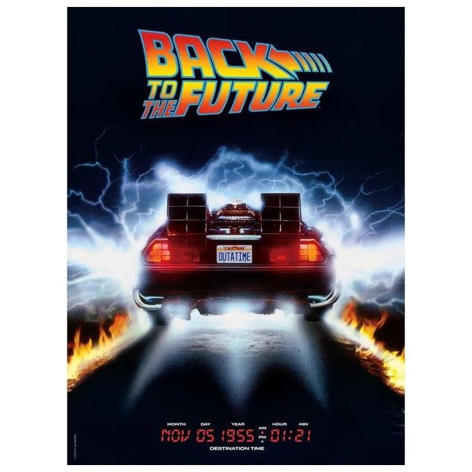 Clementoni Puzzle da 500 Pezzi Cult Movies: Ritorno al Futuro