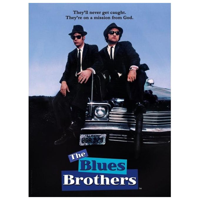 Clementoni Puzzle da 500 Pezzi Cult Movies: The Blues Brothers