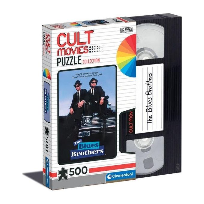 Clementoni Puzzle da 500 Pezzi Cult Movies: The Blues Brothers