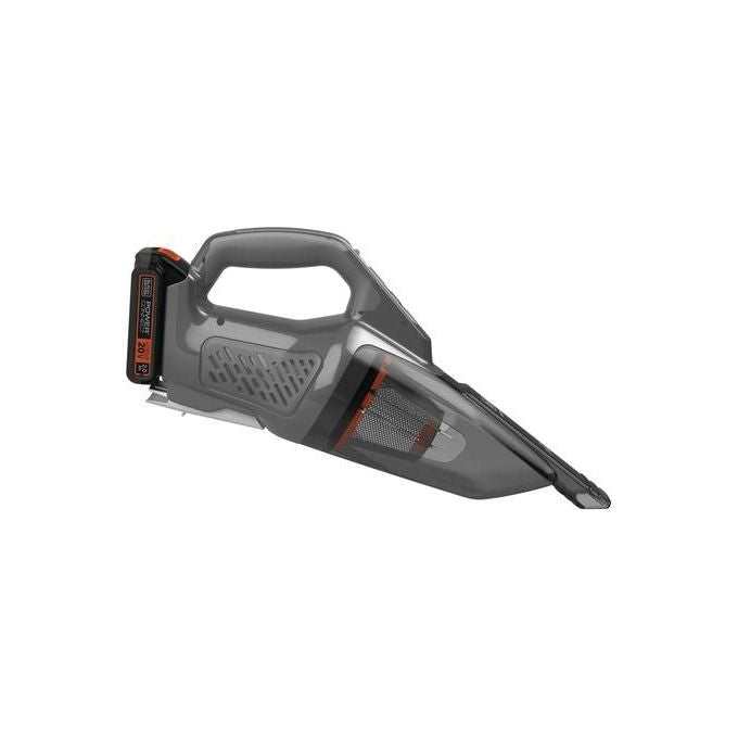 Black+Decker BCHV001C1 Aspirabriciole senza Sacchetto Nero-Grigio-Arancione