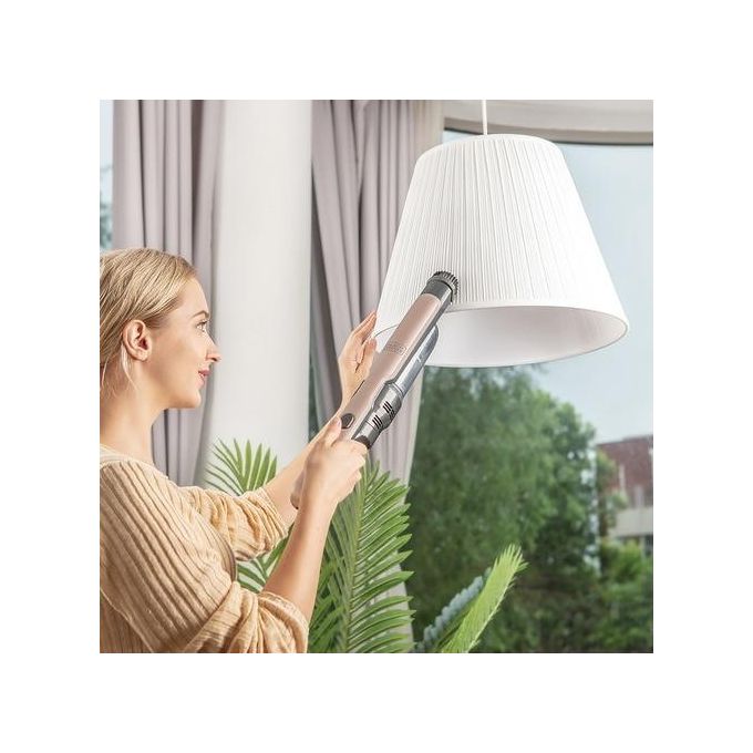 Black+Decker DVC320BRG Aspirabriciole senza Fili Portatile 12V Colore Rosa